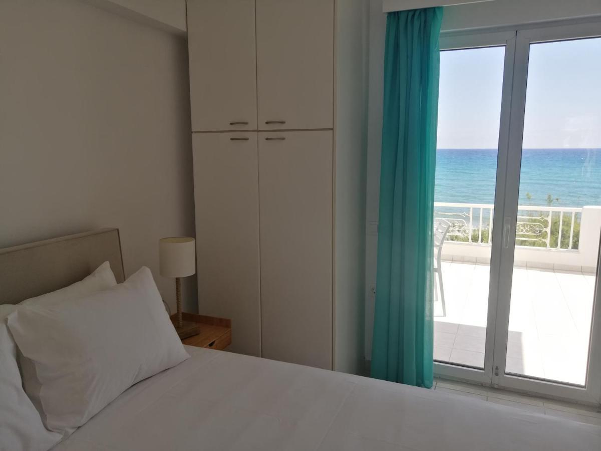 Coastal Apartment Christina 2 Makriyialos Bagian luar foto